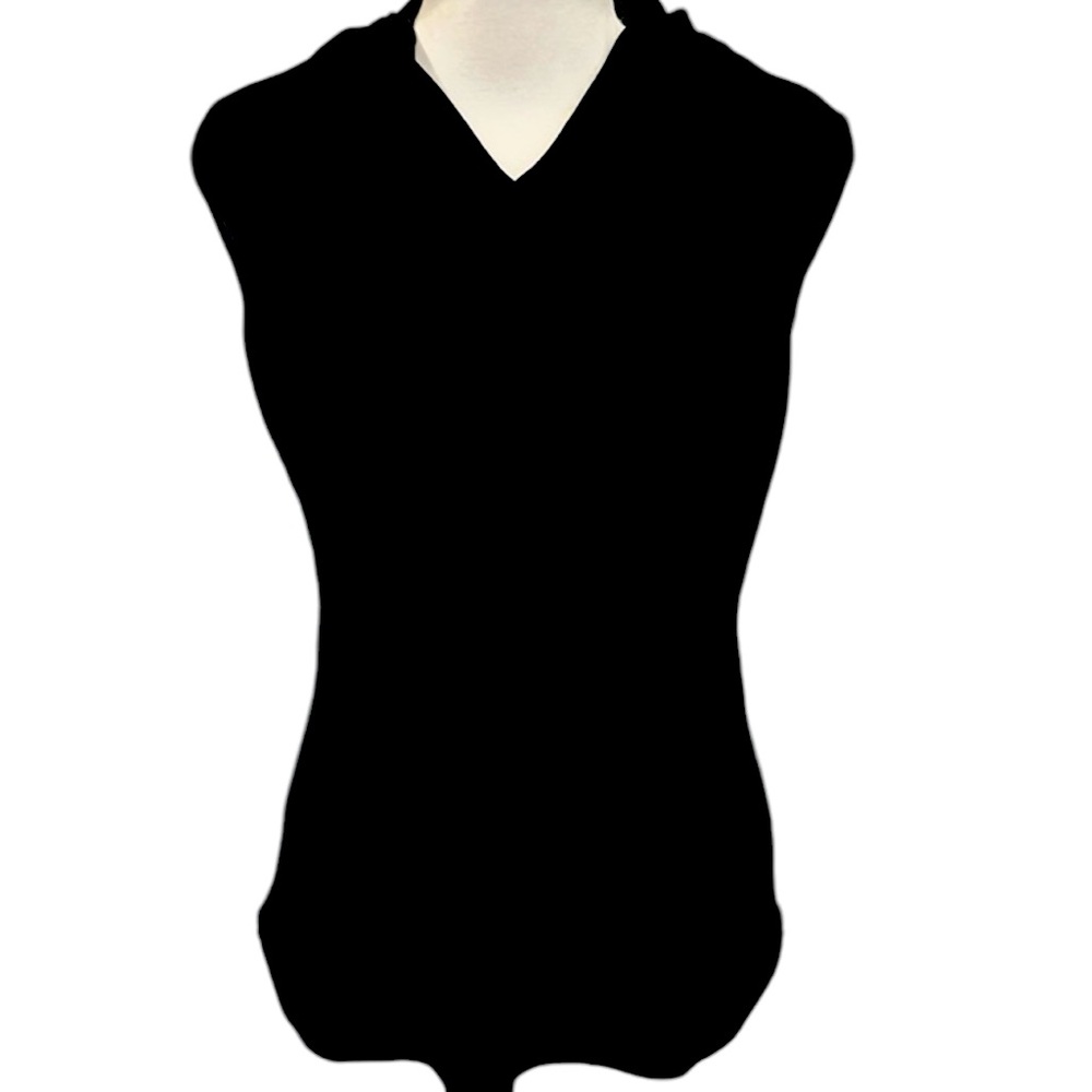 Emanuel Ungaro Sleeveless Soft Velvet Cowl Neck Top Rayon/Silk - Size 4 - NWT